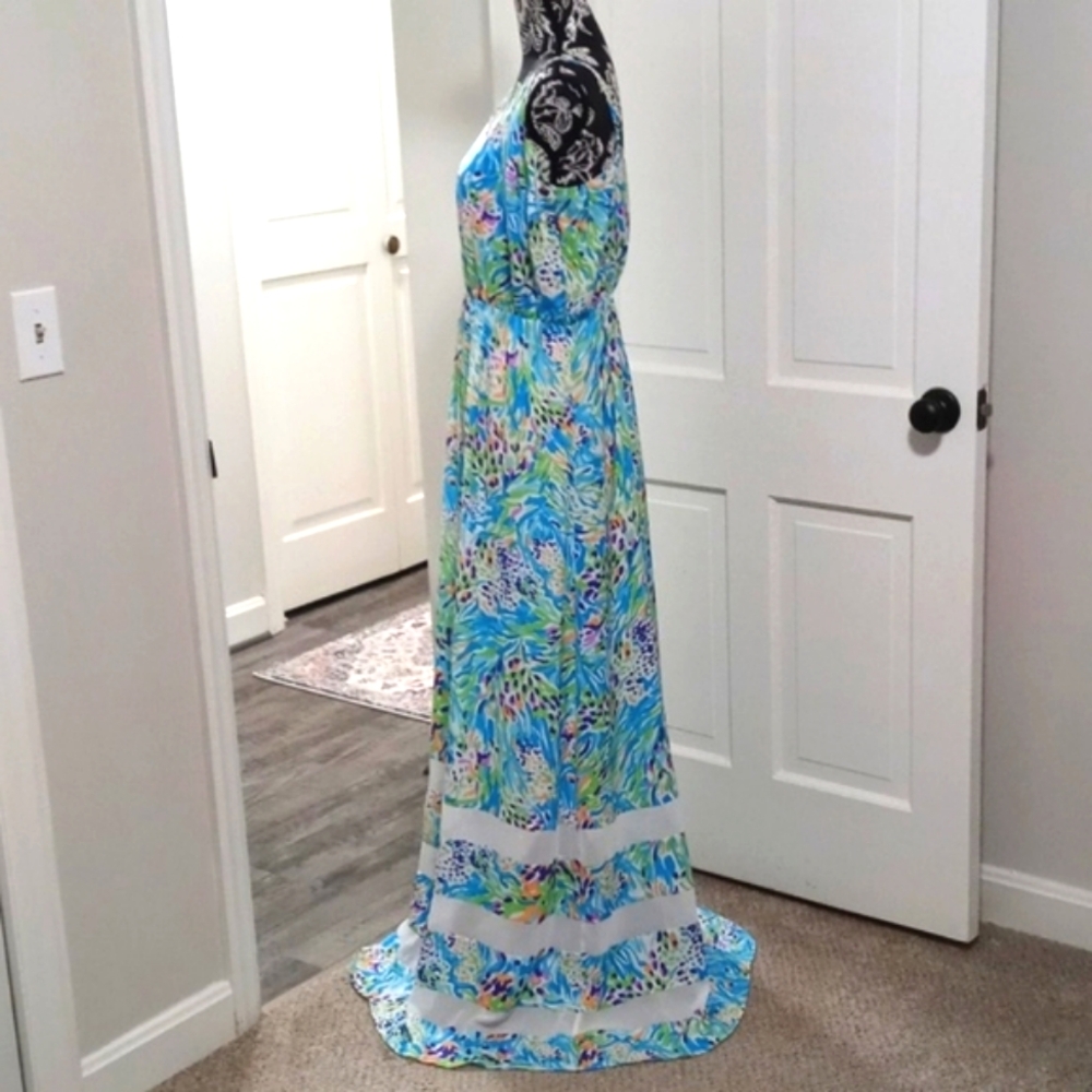 🌊VERY HTF Lilly Pulitzer🌊 - Deanna Maxi Dress - Picture 7 of 14